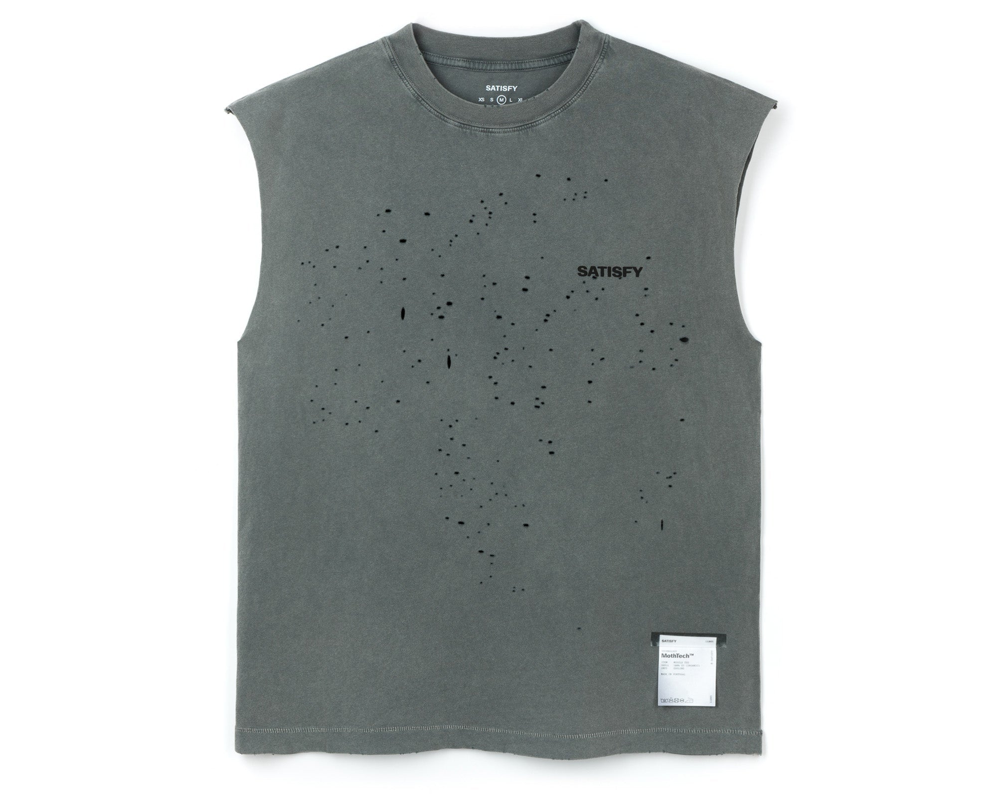 SATISFY MothTech™ Muscle Tee - The aid station running supply