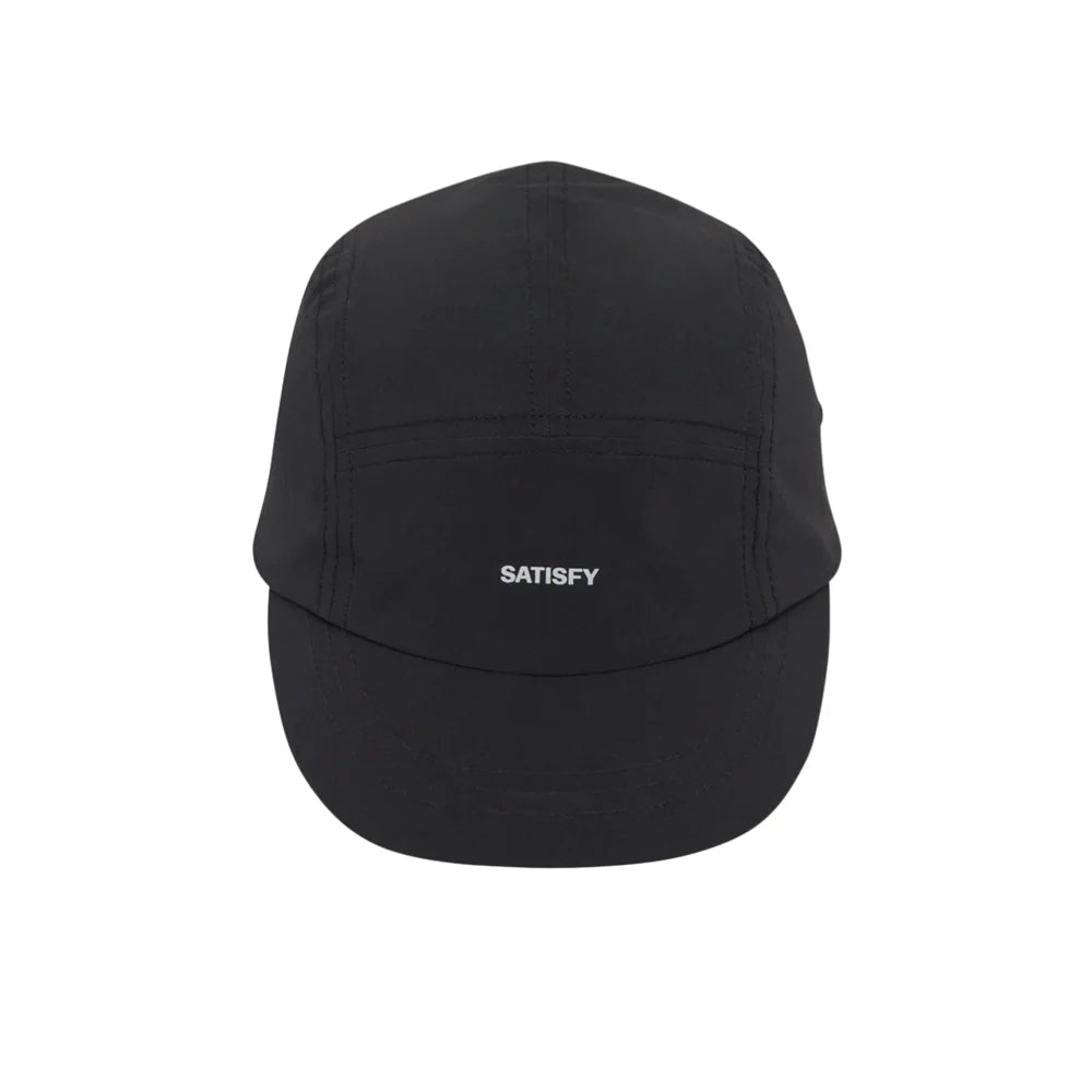 SATISFY PeaceShell™ Cordura® Trail Cap Black - The Aid Station Running Supply