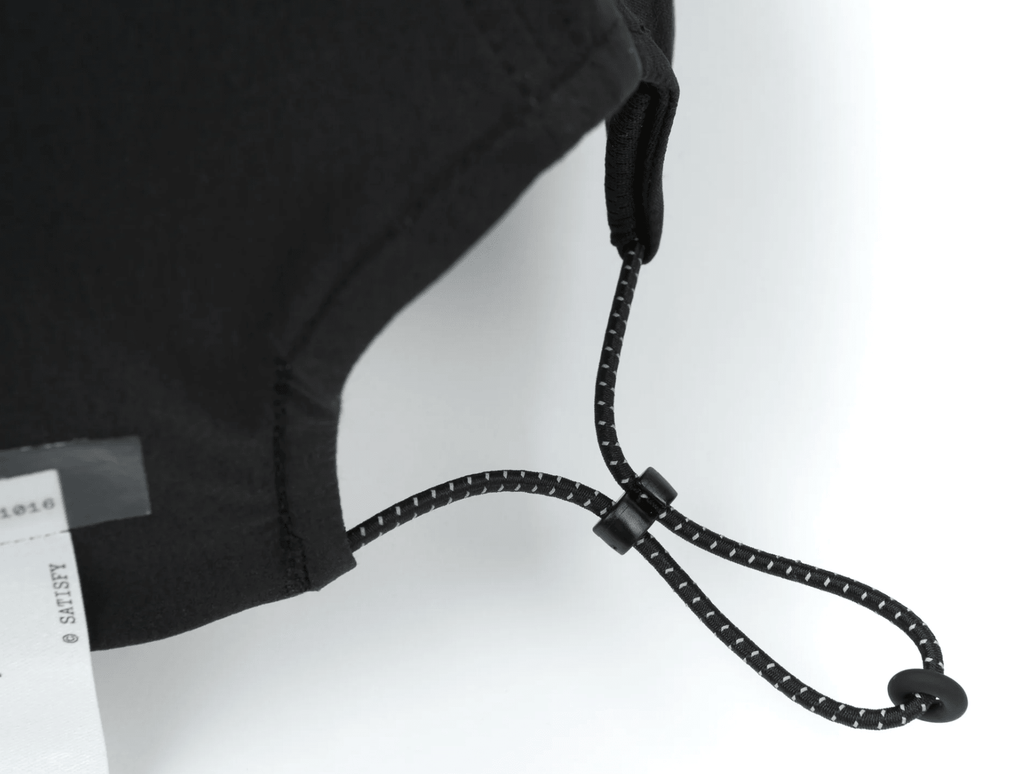 SATISFY PeaceShell™ Cordura® Trail Cap Black - The Aid Station Running Supply