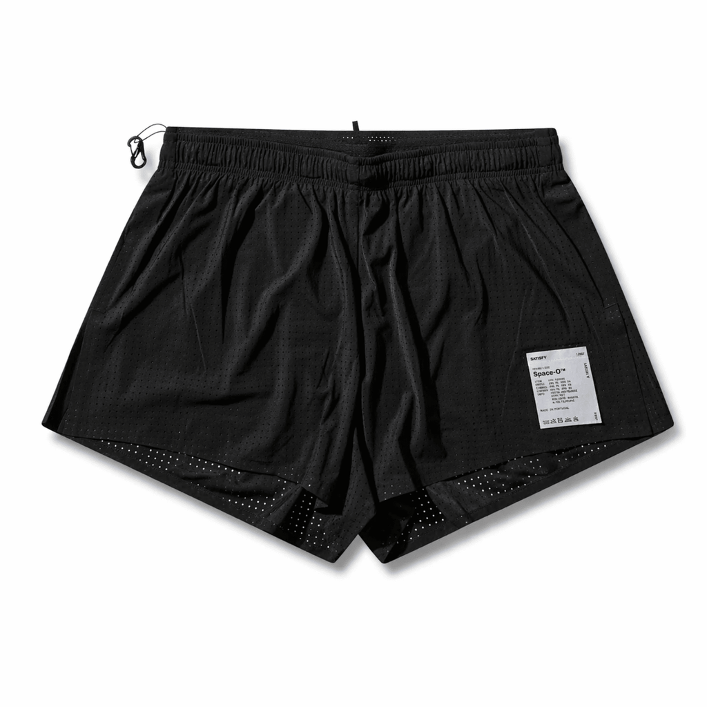 Satisfy Space - O 2.5 Short Women's Black - The aid station running supply