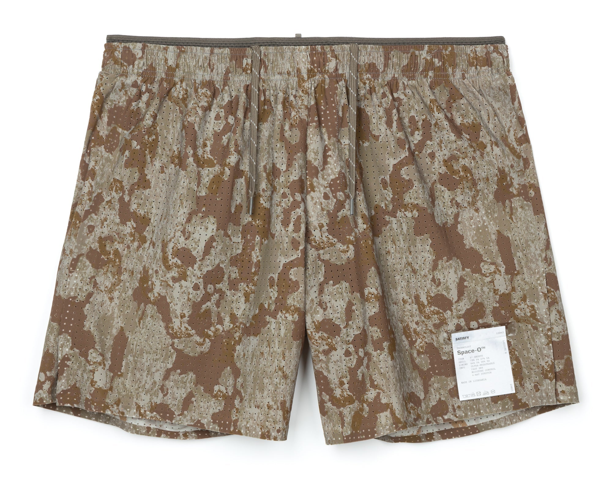 SATISFY Space-O 5" Short Camo - The aid station running supply