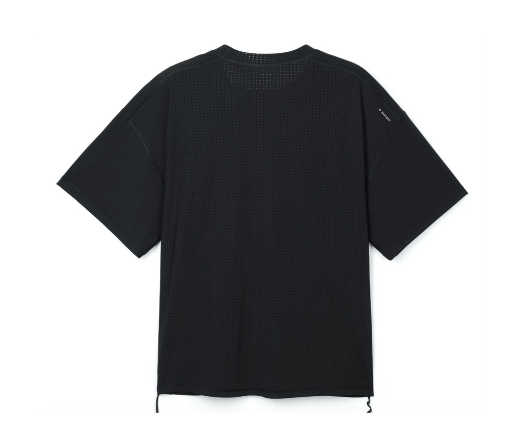 SATISFY Space-O Tee Shirt Men's Black - The Aid Station Running Supply