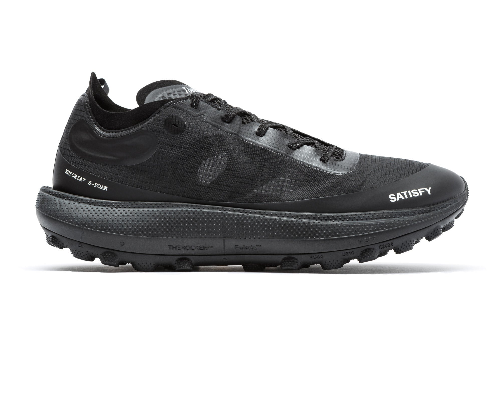 Satisfy TheROCKER Jet Black - The aid station running supply