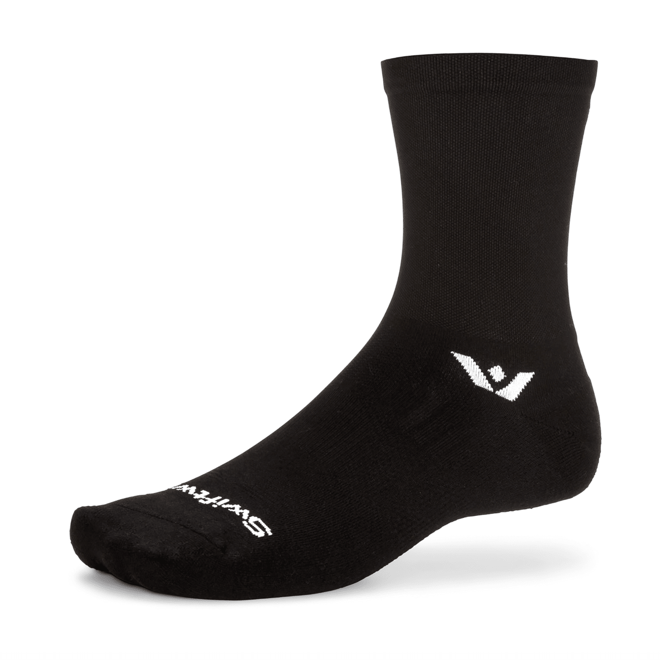 Swiftwick Aspire Mid Crew Black - The aid station running supply