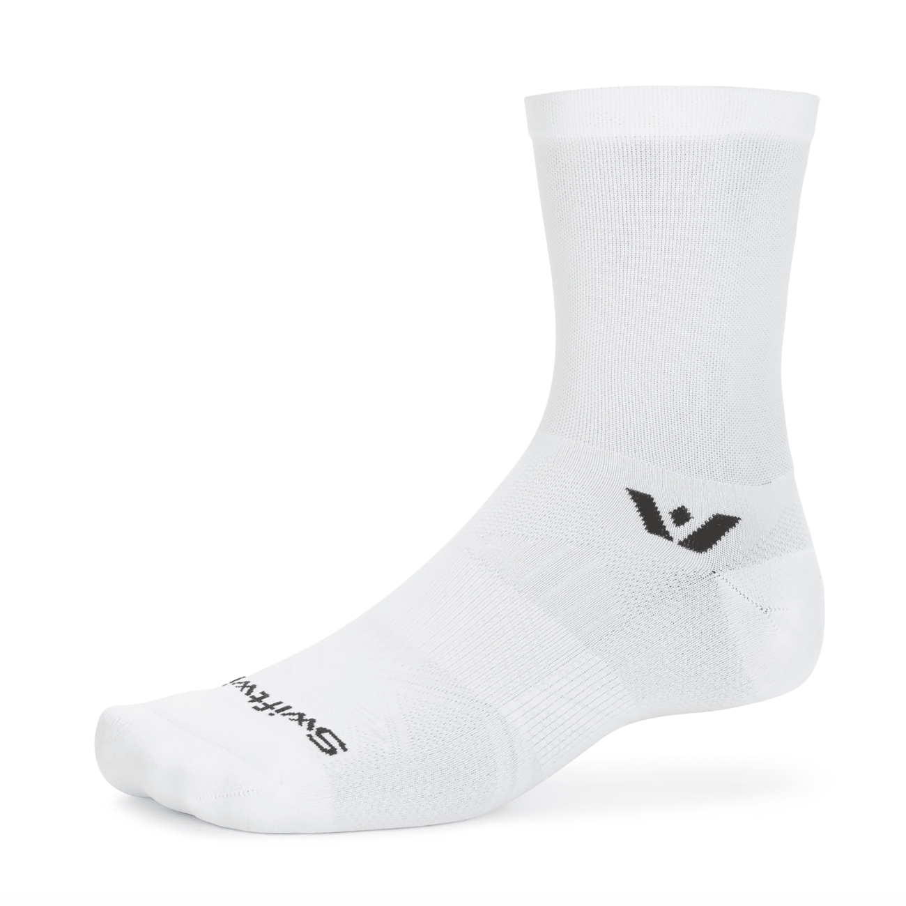 Swiftwick Aspire Mid Crew White - The aid station running supply